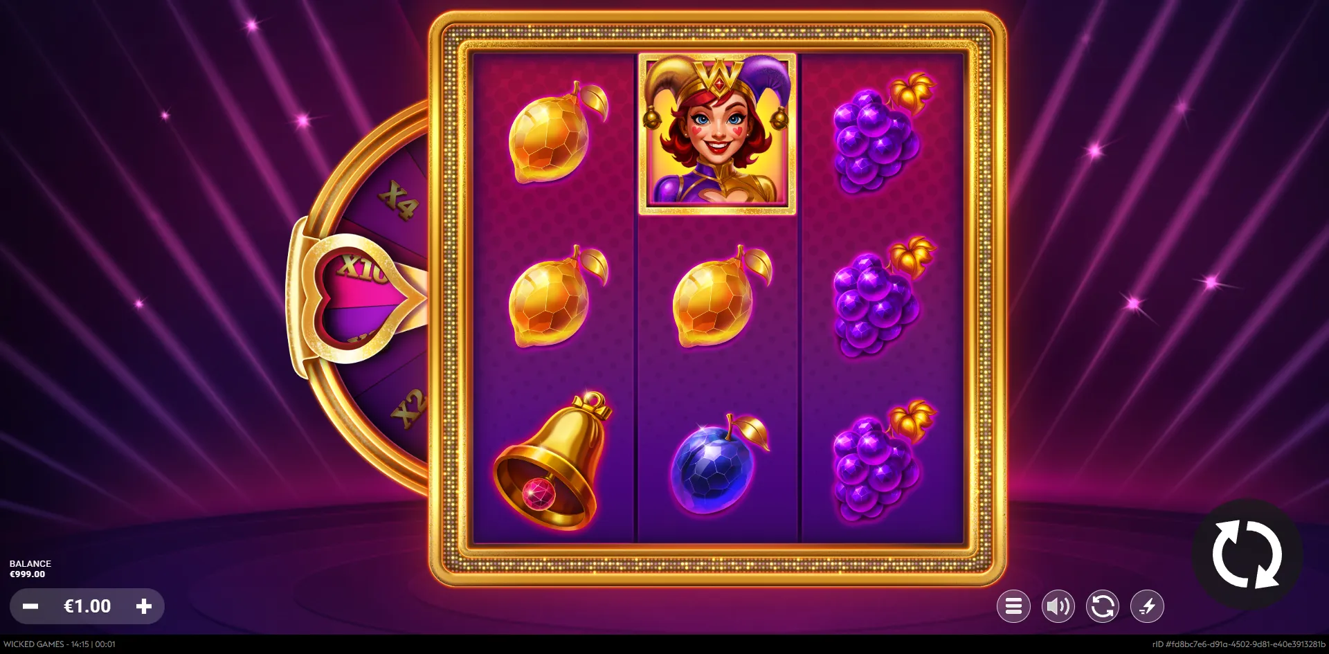 Blazin' Quinn - Wild active on 's Classic slot