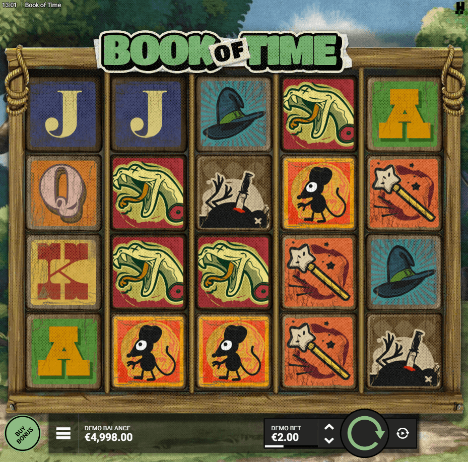 Canny the Can and the Book of Time slot gameplay screenshot