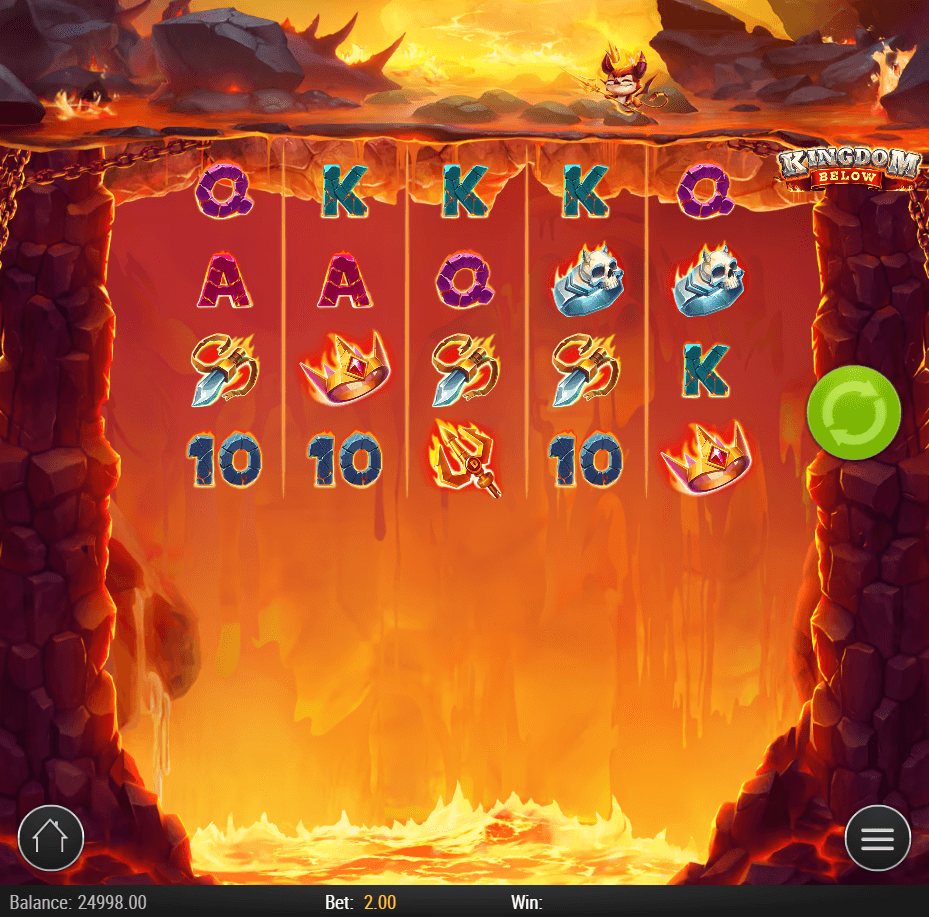 Kingdom Below slot by Play'n GO gameplay screenshot