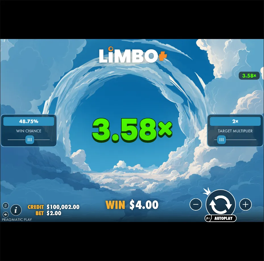 Limbo+ by Pragmatic Play gameplay screenshot