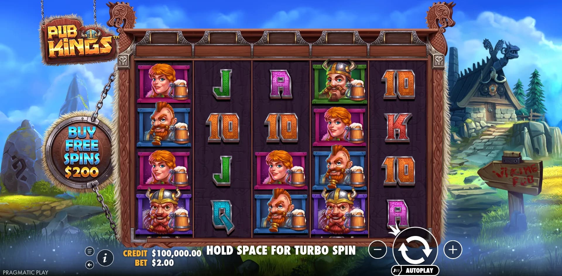 Pub Kings slot gameplay screenshot