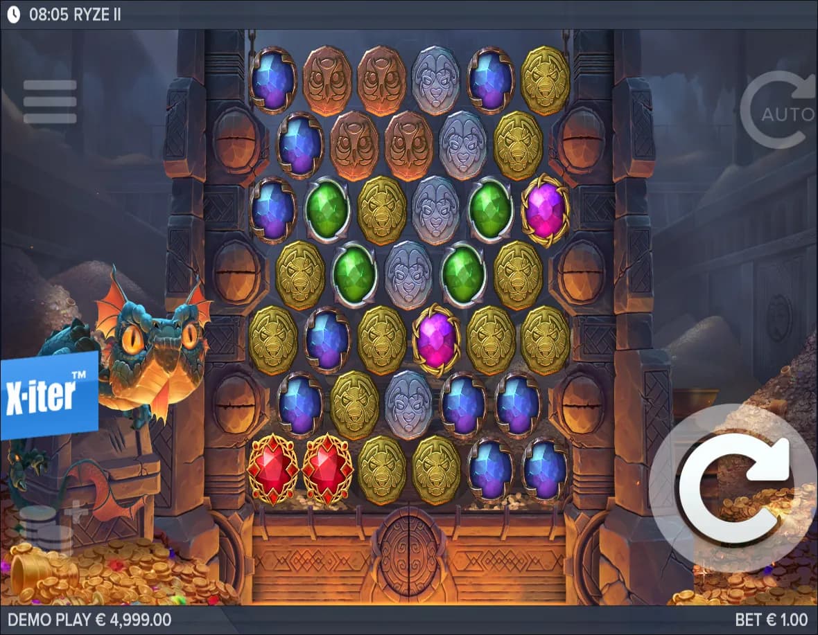Ryze 2 slot by ELK Studios gameplay screenshot