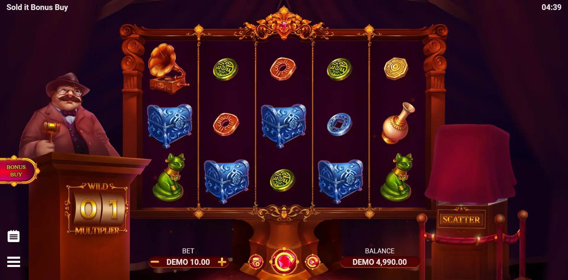 Sold it Bonus Buy slot gameplay screenshot