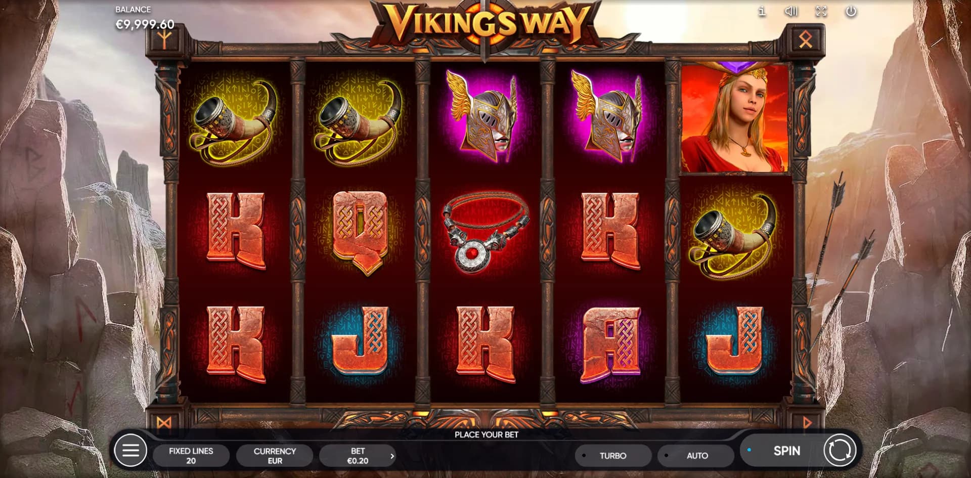 Vikings Way slot by Endorphina gameplay screenshot