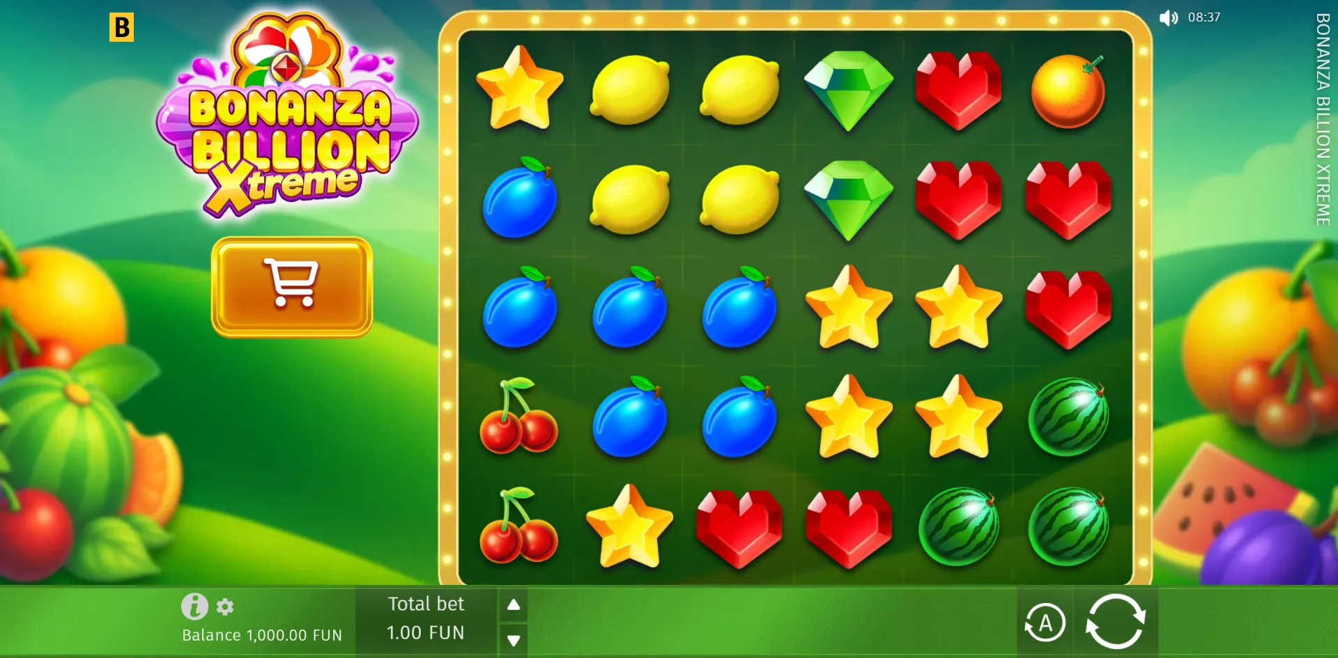 Bonanza Billion Xtreme slot gameplay screenshot