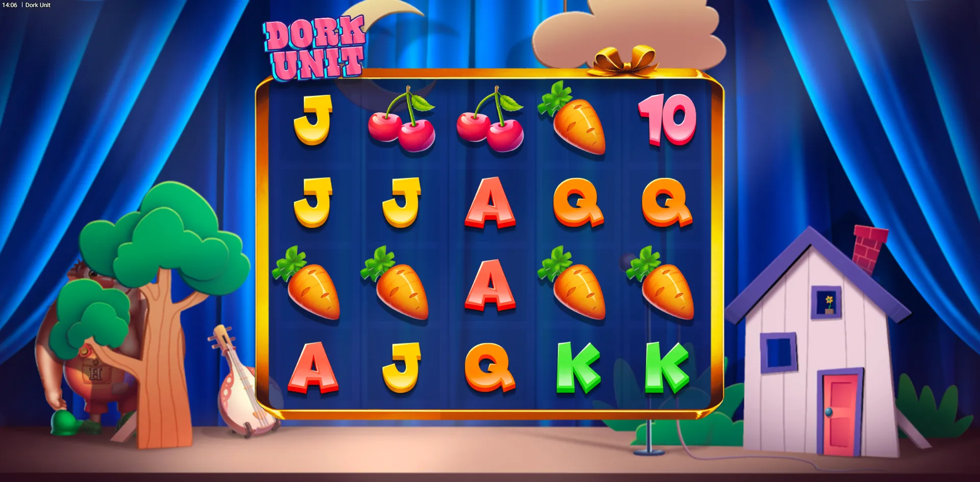 Dork Unit slot gameplay screenshot