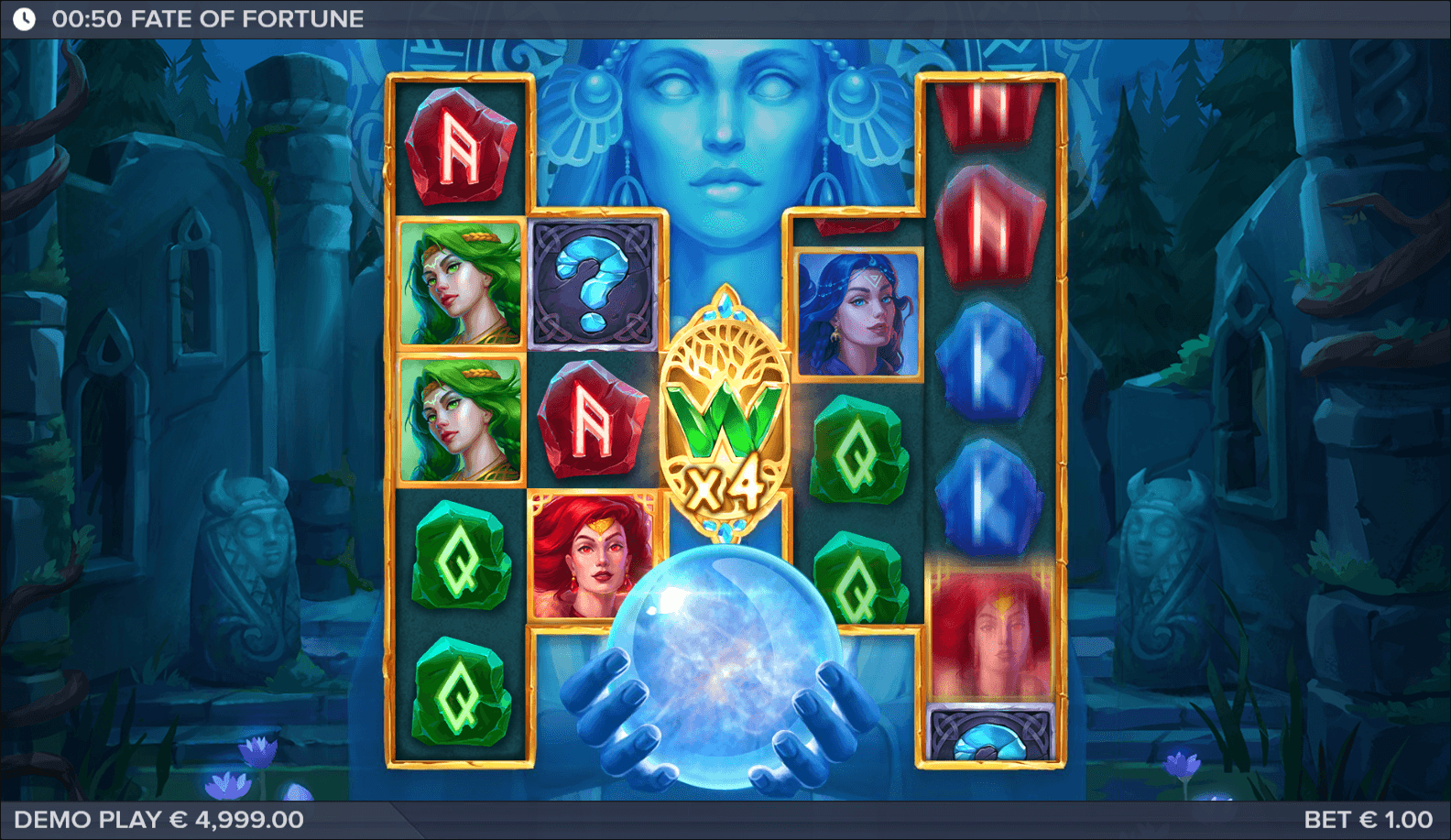 Fate of Fortune slot gameplay screenshot