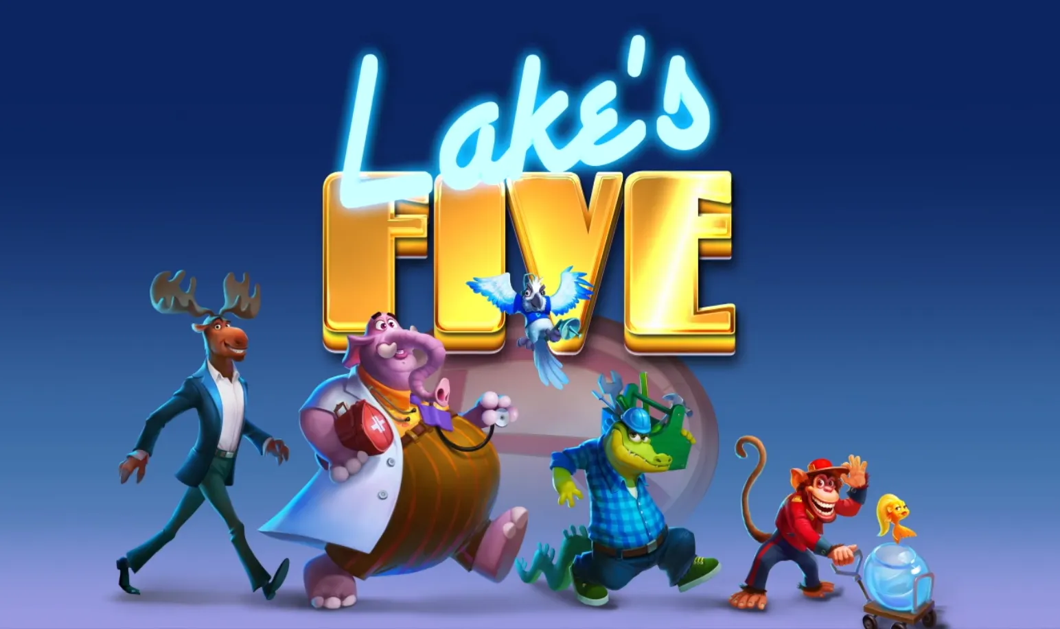 Lake's Five slot gameplay screenshot