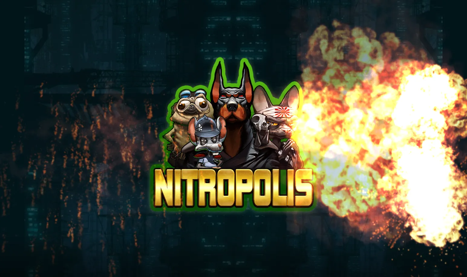 Nitropolis slot gameplay screenshot