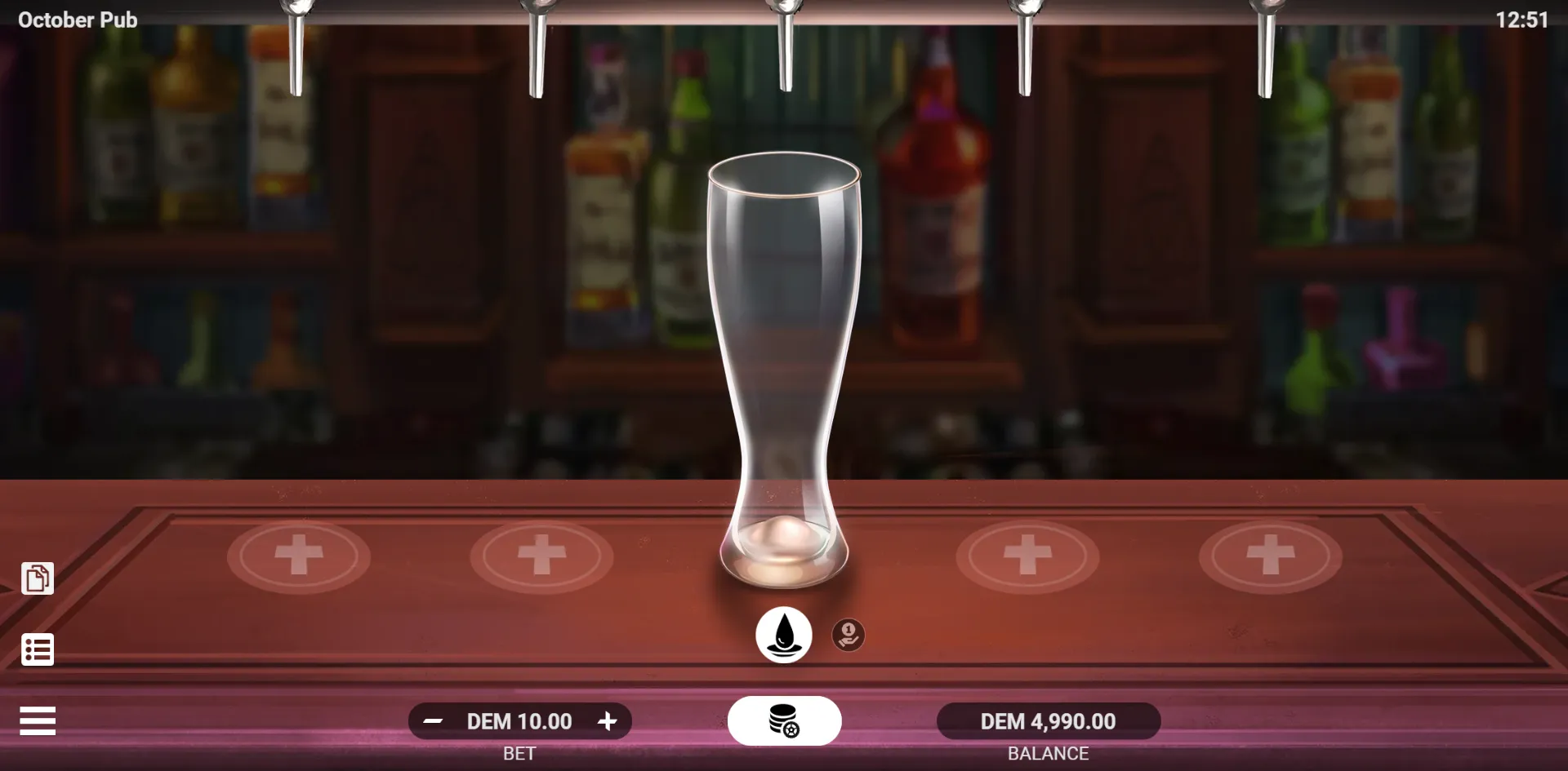 October Pub slot gameplay screenshot