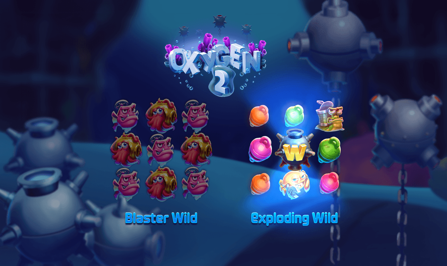 Oxygen 2 slot gameplay screenshot