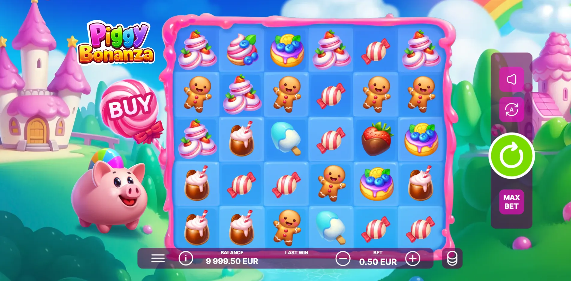 Piggy Bonanza slot gameplay screenshot