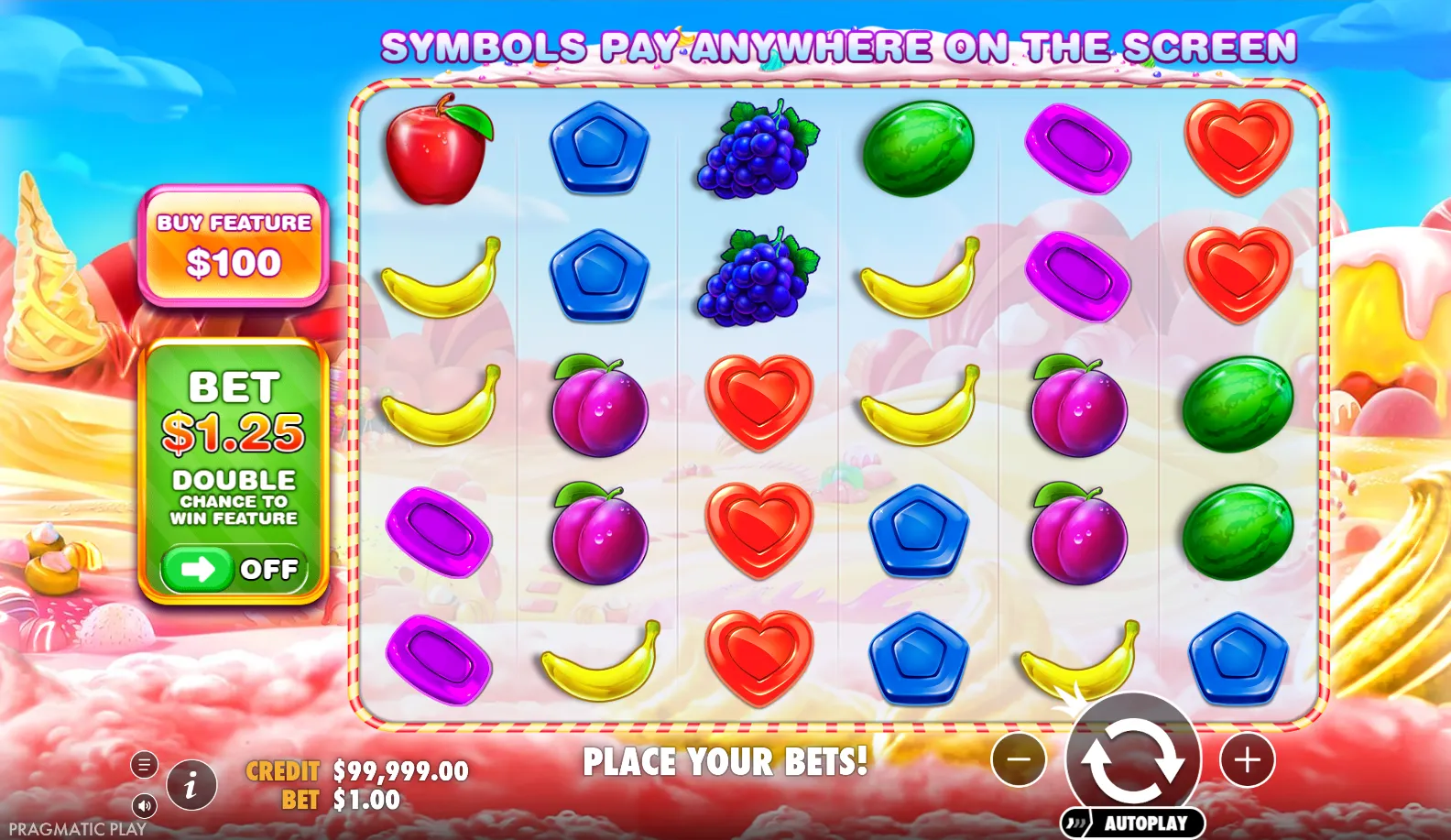 Rizk Bonanza slot gameplay screenshot
