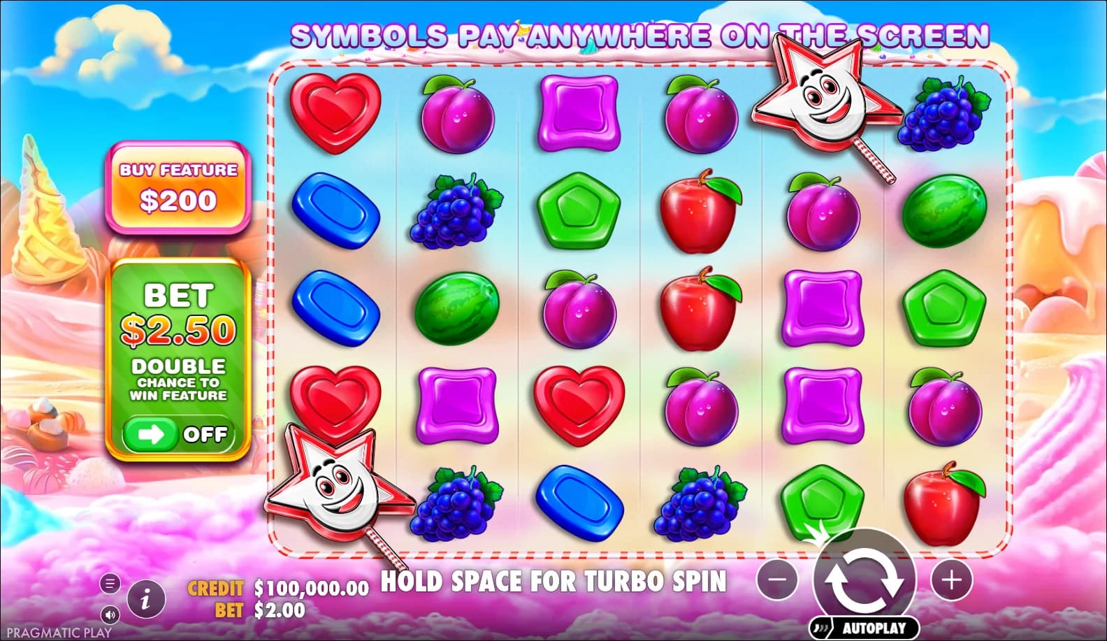 Starcasino Bonanza slot gameplay screenshot