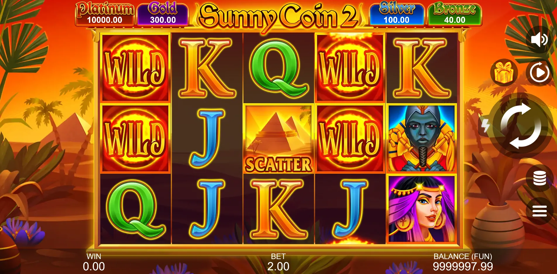 Sunny Coin 2: Hold The Spin slot gameplay screenshot