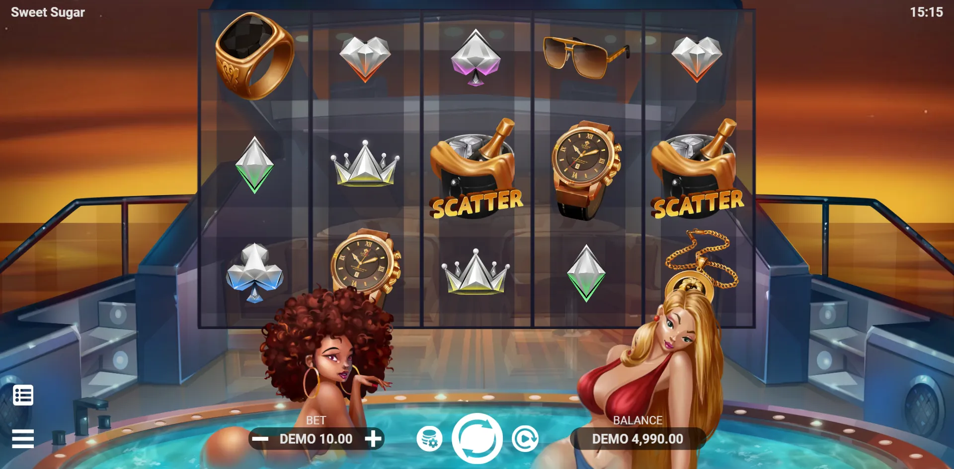 Sweet Sugar slot gameplay screenshot