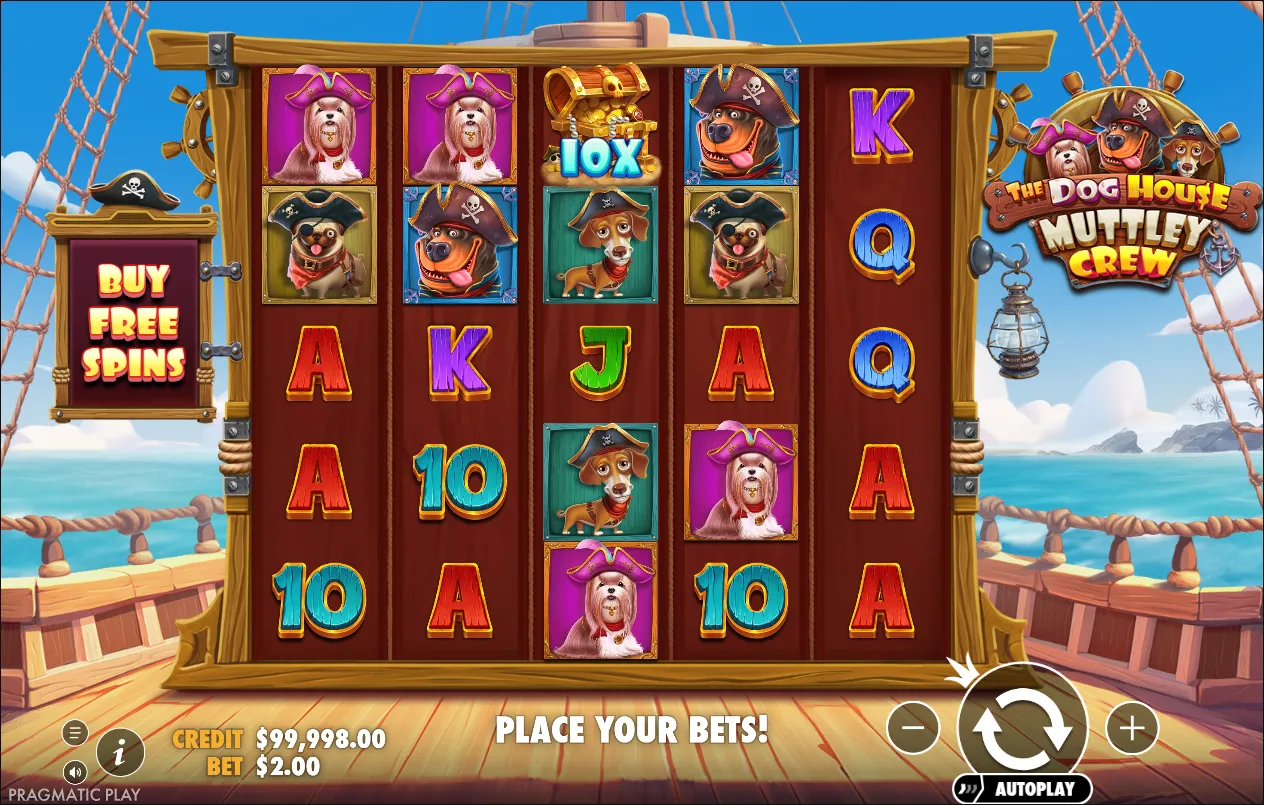 The Dog House - Muttley Crew slot gameplay screenshot