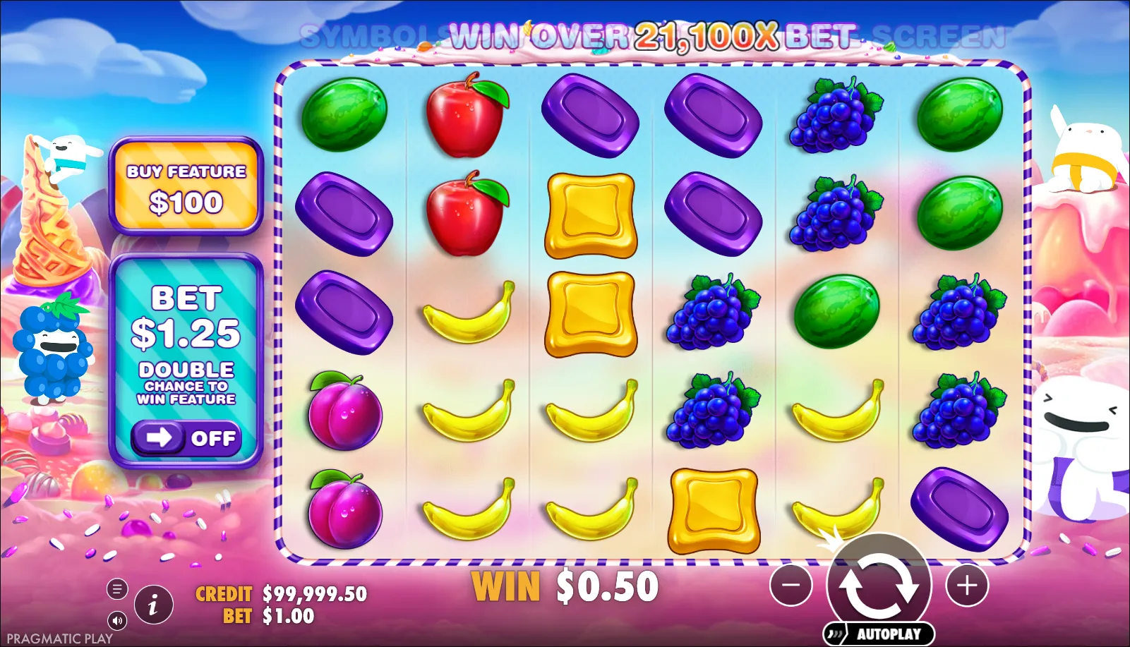 Casumo Bonanza slot gameplay screenshot