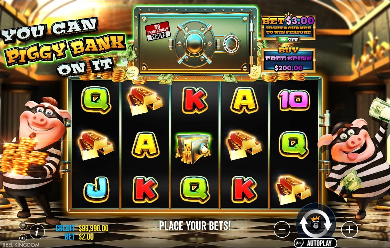 You Can Piggy Bank On It slot gameplay screenshot