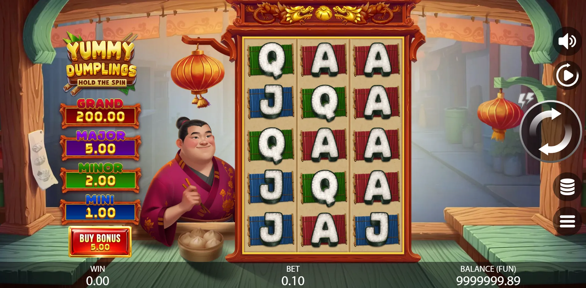 Yummy Dumplings: Hold The Spin slot gameplay screenshot